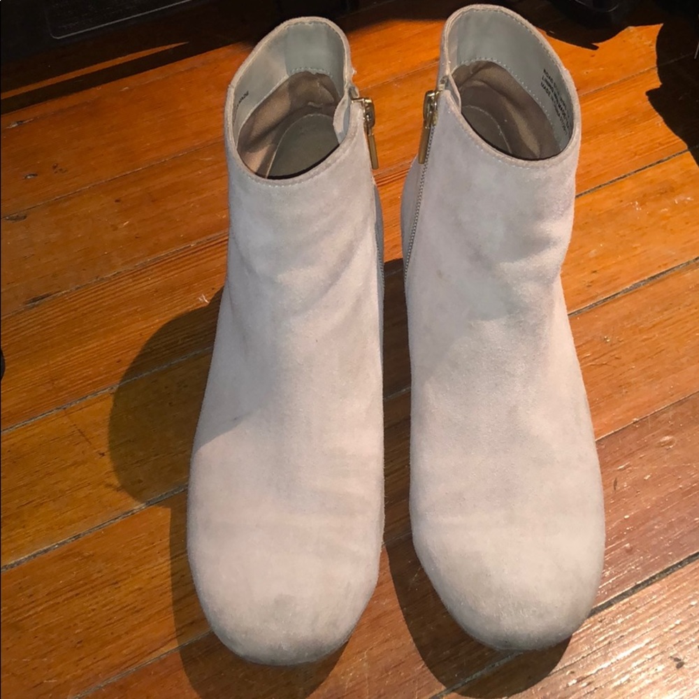 Beige Booties